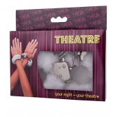 Наручники с белой меховой опушкой - ToyFa - купить с доставкой в Люберцах