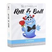 стимулирующий презерватив-насадка Roll   Ball Classic - Sitabella - купить с доставкой в Люберцах