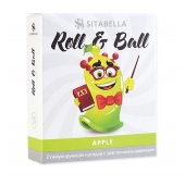 Стимулирующий презерватив-насадка Roll   Ball Apple - Sitabella - купить с доставкой в Люберцах