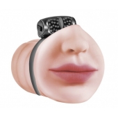 Мастурбатор-ротик с виброкольцом Satisfaction Beloved - Lola Games - в Люберцах купить с доставкой