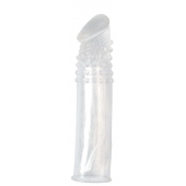 Насадка-удлинитель из прозрачного силикона LIDL EXTRA SILICONE PENIS EXTENSION - Seven Creations - в Люберцах купить с доставкой