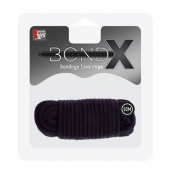 Черная веревка для связывания BONDX LOVE ROPE - 10 м. - Dream Toys - купить с доставкой в Люберцах