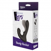 Чёрный массажер простаты с 2 моторами BOOTY ROCKER - Dream Toys - в Люберцах купить с доставкой