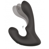 Чёрный массажер простаты с 2 моторами BOOTY ROCKER - Dream Toys - в Люберцах купить с доставкой