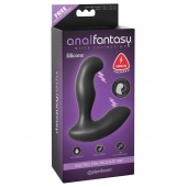 Черный массажер простаты Electro Stim Prostate Vibe с электростимуляцией - 13,3 см. - Pipedream - купить с доставкой в Люберцах