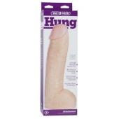 Огромная насадка-реалистик Vac-U-Lock Realistic Hung - 31,7 см. - Doc Johnson - купить с доставкой в Люберцах