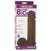 Насадка-реалистик Vac-U-Lock 8  ULTRASKYN Cock - 20,6 см. - Doc Johnson - купить с доставкой в Люберцах