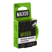 Презервативы в железном кейсе MAXUS Mixed - 3 шт. - Maxus - купить с доставкой в Люберцах