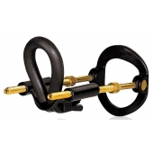 Черный экстендер-растяжитель пениса - Sex Expert - в Люберцах купить с доставкой