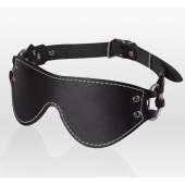 Маска из натуральной кожи с контрастной строчкой по краю - Sitabella - купить с доставкой в Люберцах