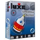 Презерватив LUXE Maxima  Королевский экспресс  - 1 шт. - Luxe - купить с доставкой в Люберцах