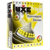 Презерватив LUXE  Exclusive  Кричащий банан  - 1 шт. - Luxe - купить с доставкой в Люберцах