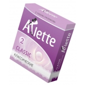 Классические презервативы Arlette Classic - 3 шт. - Arlette - купить с доставкой в Люберцах