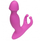 Розовый стимулятор простаты с усиками - 15 см. - 4sexdreaM - в Люберцах купить с доставкой