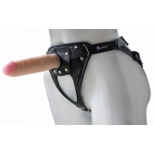 Универсальный мягкий пояс с насадкой Hard brutal BDSM-КОНСУЛ - 17 см. - LOVETOY (А-Полимер) - купить с доставкой в Люберцах