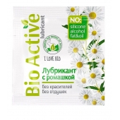 Пробник лубриканта на водной основе Bio Active - 3 гр. - Биоритм - купить с доставкой в Люберцах