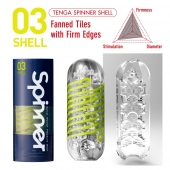 Мастурбатор SPINNER Shell - Tenga - в Люберцах купить с доставкой