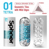 Мастурбатор SPINNER Tetra - Tenga - в Люберцах купить с доставкой