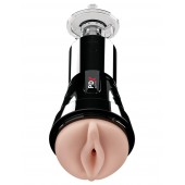 Телесный вибромастурбатор-вагина Cock Compressor Vibrating Stroker - Pipedream - в Люберцах купить с доставкой