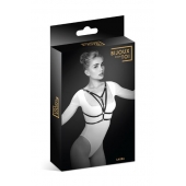Черная упряжь на грудь Laura - Bijoux Pour Toi - купить с доставкой в Люберцах