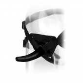 Анальный страпон с регулируемыми ремнями - Pipedream - купить с доставкой в Люберцах