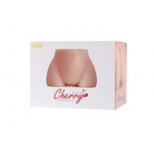 Мастурбатор-полуторс Cherry с вибрацией и двумя любовными тоннелями - KOKOS - в Люберцах купить с доставкой
