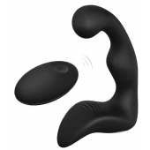 Черный вибромассажер простаты REMOTE BOOTY PLEASER - Dream Toys - в Люберцах купить с доставкой