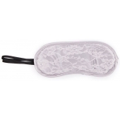 Серая кружевная маска на резиночке - Notabu - купить с доставкой в Люберцах