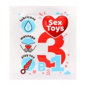 Гель-лубрикант на водной основе Sex Toys - 4 гр. - Биоритм - купить с доставкой в Люберцах