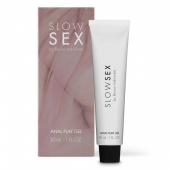 Лубрикант на водной основе Slow Sex Anal Play Gel - 30 мл. - Bijoux Indiscrets - купить с доставкой в Люберцах