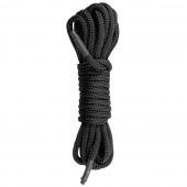 Черная веревка для бондажа Easytoys Bondage Rope - 5 м. - Easy toys - купить с доставкой в Люберцах