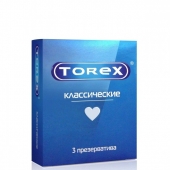 Гладкие презервативы Torex  Классические  - 3 шт. - Torex - купить с доставкой в Люберцах