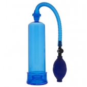Синяя вакуумная помпа MENZSTUFF PENIS ENLARGER - Dream Toys - в Люберцах купить с доставкой