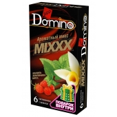 Ароматизированные презервативы DOMINO  Ароматный микс  - 6 шт. - Domino - купить с доставкой в Люберцах