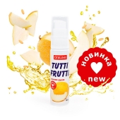 Гель-смазка Tutti-frutti со вкусом сочной дыни - 30 гр. - Биоритм - купить с доставкой в Люберцах