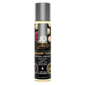 Лубрикант с ароматом трюфелей из белого шоколада и малины JO GELATO WHITE CHOCOLATE RASPBERRY TRUFFLE - 30 мл. - System JO - купить с доставкой в Люберцах