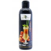 Интимный гель-смазка JUICY FRUIT с ароматом солёной карамели - 200 мл. - БиоМед - купить с доставкой в Люберцах