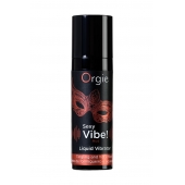 Разогревающий гель для массажа ORGIE Sexy Vibe Hot с эффектом вибрации - 15 мл. - ORGIE - купить с доставкой в Люберцах