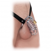 Кольцо верности Extreme Chastity Belt с фиксацией головки - Pipedream - купить с доставкой в Люберцах