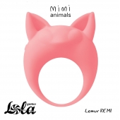 Оранжевое эрекционное кольцо Lemur Remi - Lola Games - в Люберцах купить с доставкой