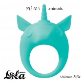Зеленое эрекционное кольцо Unicorn Alfie - Lola Games - в Люберцах купить с доставкой