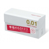 Супер тонкие презервативы Sagami Original 0.01 - 10 шт. - Sagami - купить с доставкой в Люберцах