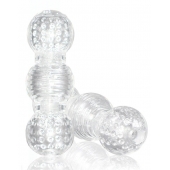 Прозрачный фигурный мастурбатор Master Stroker - Blush Novelties - в Люберцах купить с доставкой