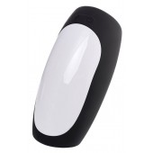 Черно-белый перезаряжаемый мастурбатор Erotist Hailstorm - Erotist Adult Toys - в Люберцах купить с доставкой