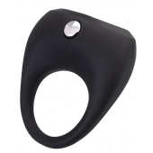 Черное эрекционное виброкольцо Erotist Cosm - Erotist Adult Toys - в Люберцах купить с доставкой