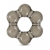 Дымчатое эрекционное кольцо Stay Hard Thick Bead Cock Ring - Blush Novelties - в Люберцах купить с доставкой