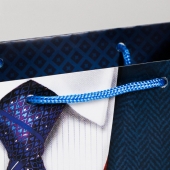 Малый бумажный пакет «Поздравляю!» - 18 х 23 см. - Сима-Ленд - купить с доставкой в Люберцах