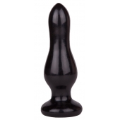Черная анальная пробка MAGNUM 12 - 12 см. - LOVETOY (А-Полимер)
