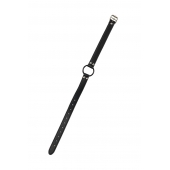 Черный кляп-кольцо Modesty - Lola Games - купить с доставкой в Люберцах