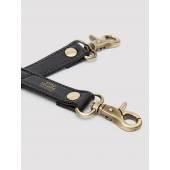 Черный фиксатор для манжет Bound to You Faux Leather Hogtie - Fifty Shades of Grey - купить с доставкой в Люберцах